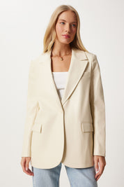  Women’s cream blazer
• Tailored single-breasted jacket
• Classic women’s blazer
• Cream tailored jacket
• Women’s elegant blazer
• Chic office wear blazer
• Women’s versatile blazer
• Cream formal jacket
• Women’s structured blazer
• Stylish tailored outerwear