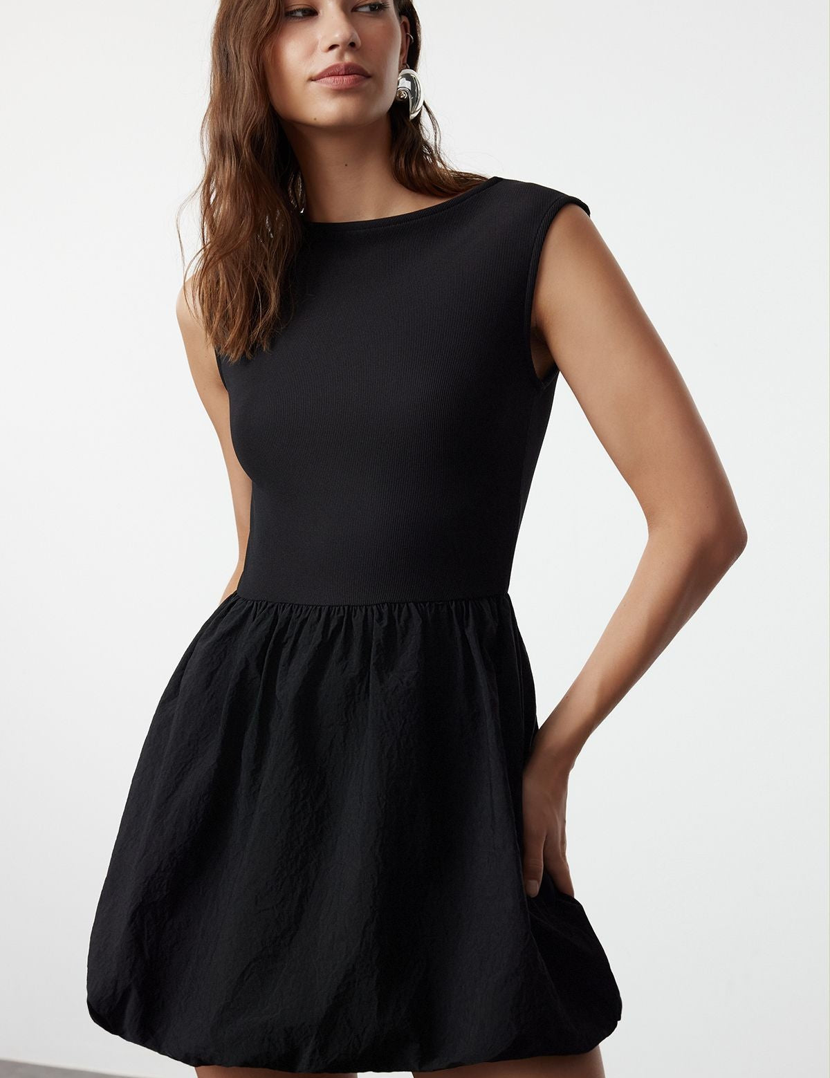 Timeless Black Sleeveless Mini Dress