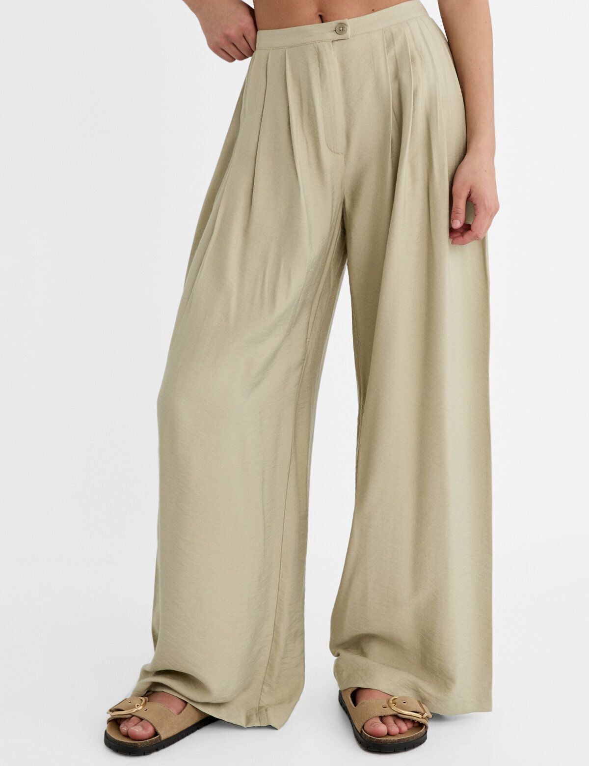 Women’s High-Waisted Wide-Leg Trousers